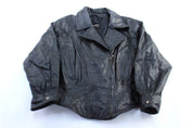 Women's Wilson's The Leather Experts Black Leather Jacket - ThriftedThreads.com
