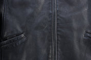 Women's Wilson's The Leather Experts Black Zip Up Jacket - Jacket - Thrifted Threads