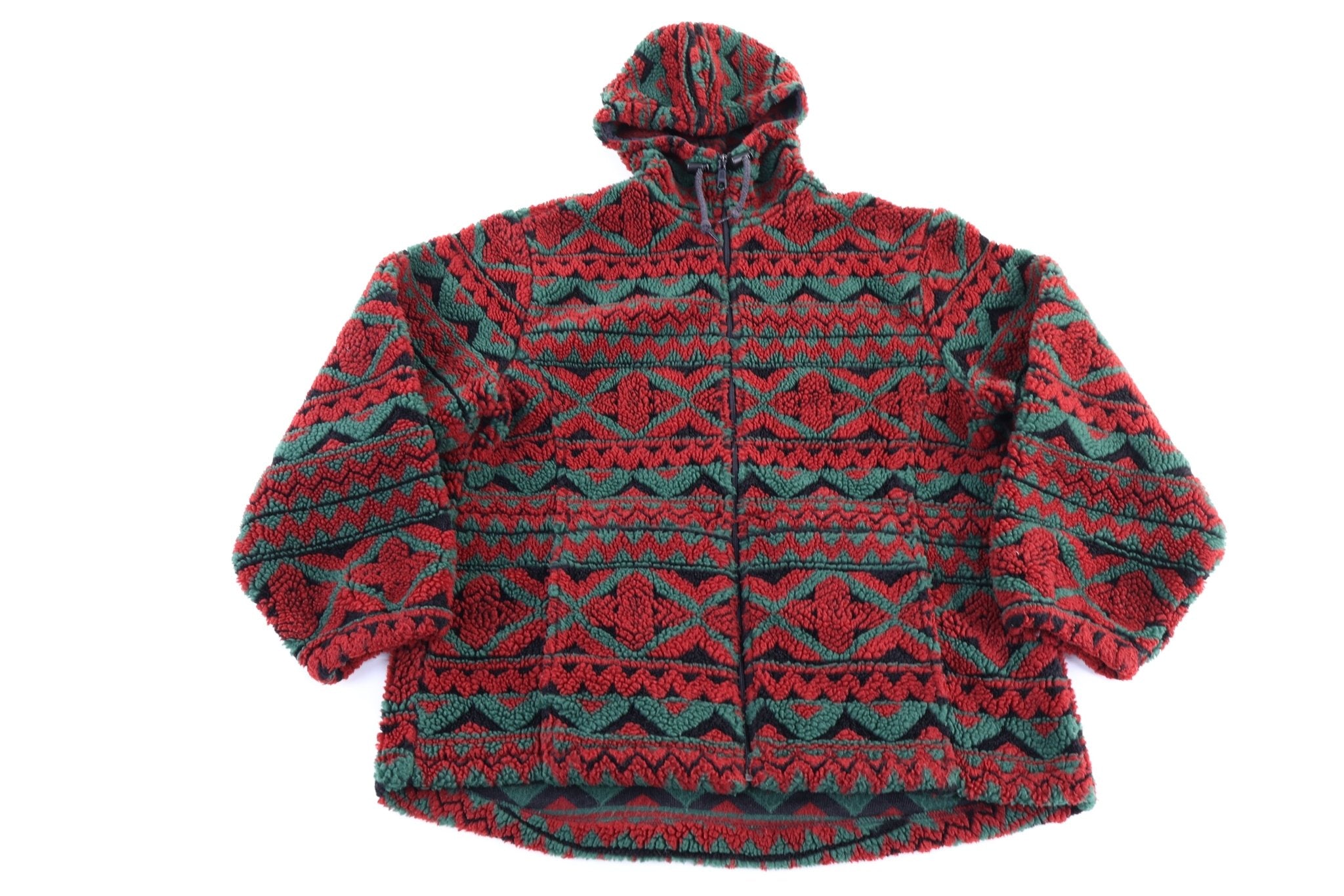 Women's Woolrich Multipattern Sherpa Full Zip Jacket - Jacket - Thrifted Threads