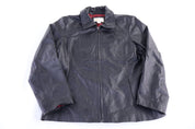 Women's Worthington Black Leather Jacket - Jacket - Thrifted Threads
