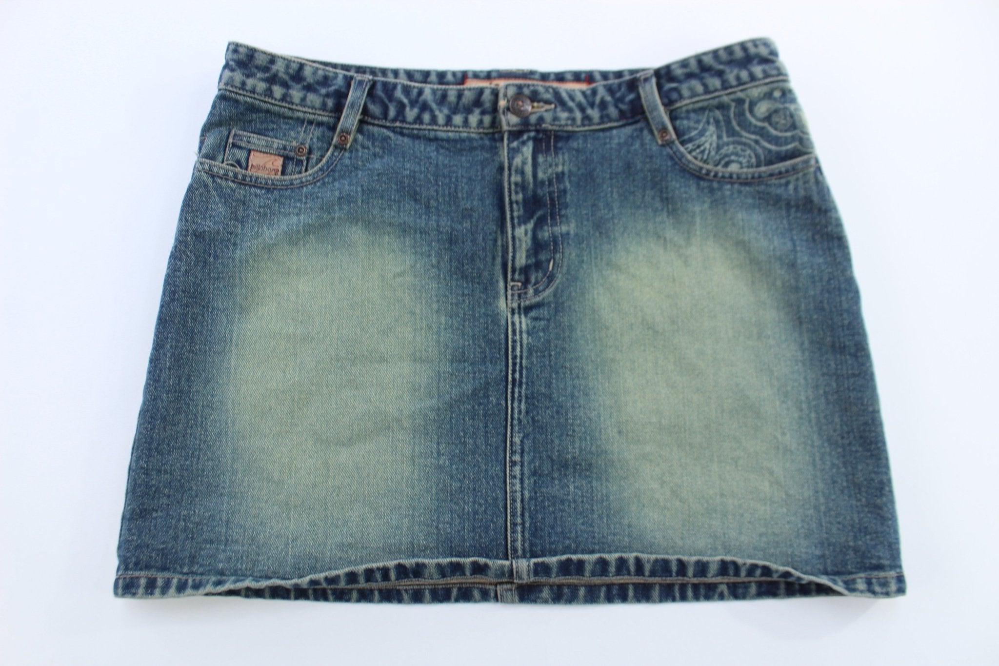 Women's Y2K Billabong Denim Washed Mini Skirt - Pants/Shorts - Thrifted Threads