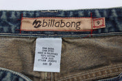 Women's Y2K Billabong Denim Washed Mini Skirt - Pants/Shorts - Thrifted Threads