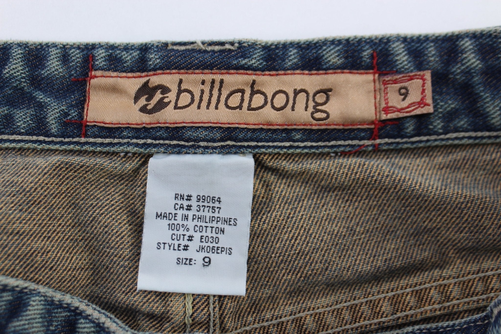 Women's Y2K Billabong Denim Washed Mini Skirt - Pants/Shorts - Thrifted Threads