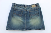 Women's Y2K Billabong Denim Washed Mini Skirt - Pants/Shorts - Thrifted Threads