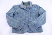Women's Y2K Dex Denim Jacket - Jacket - Thrifted Threads