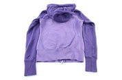 Women's Y2K Nike Embroidered Logo Purple Zip Up Jacket - Jackets - Thrifted Threads