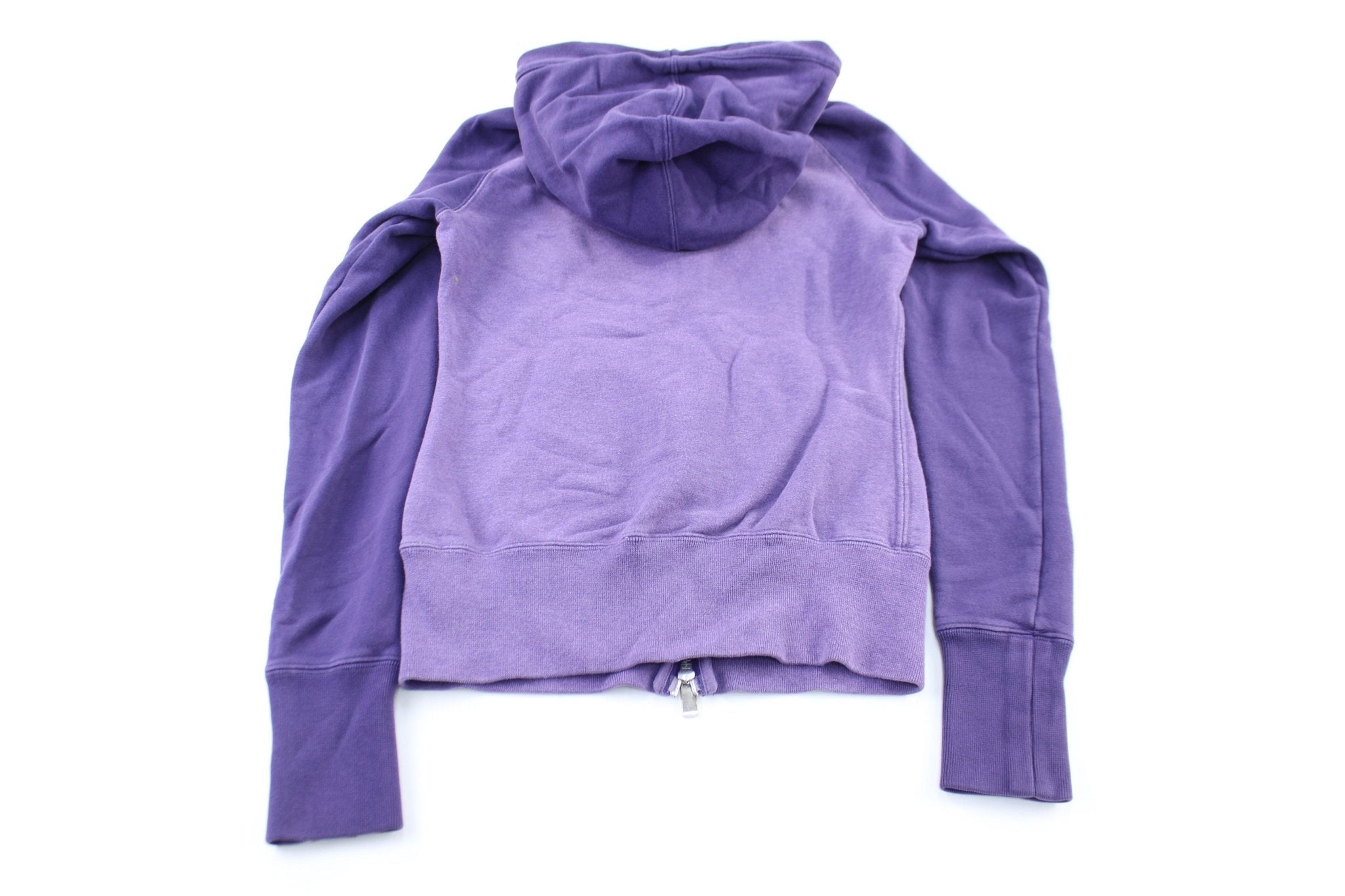 Women's Y2K Nike Embroidered Logo Purple Zip Up Jacket - Jackets - Thrifted Threads