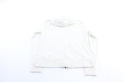 Women's Y2K Nike Embroidered Logo White Zip Up Jacket - Jacket - Thrifted Threads