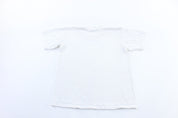 Women's Y2K Nike Logo White T - Shirt - ThriftedThreads.com