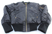 Women's Y2K SouthPole Black Bomber Jacket - Jackets - Thrifted Threads