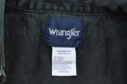 Wrangler Black Pearl Snap LS Button Down - ThriftedThreads.com