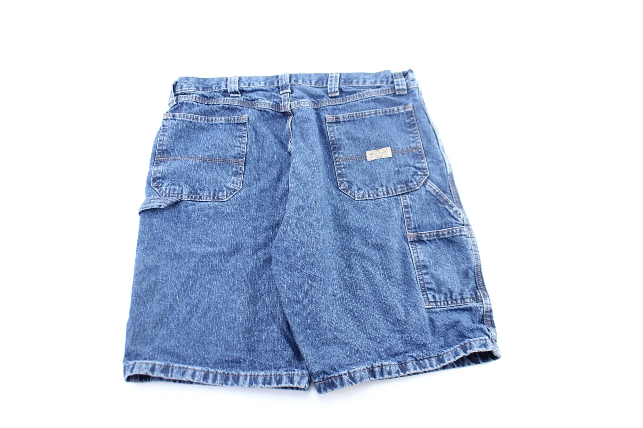 Wrangler Dark Wash Denim Shorts - Pants/Shorts - Thrifted Threads