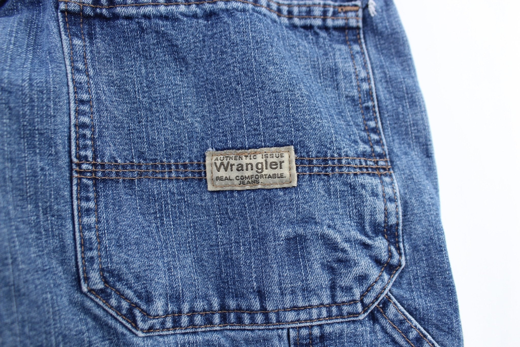 Wrangler Denim Carpenter Shorts - ThriftedThreads.com