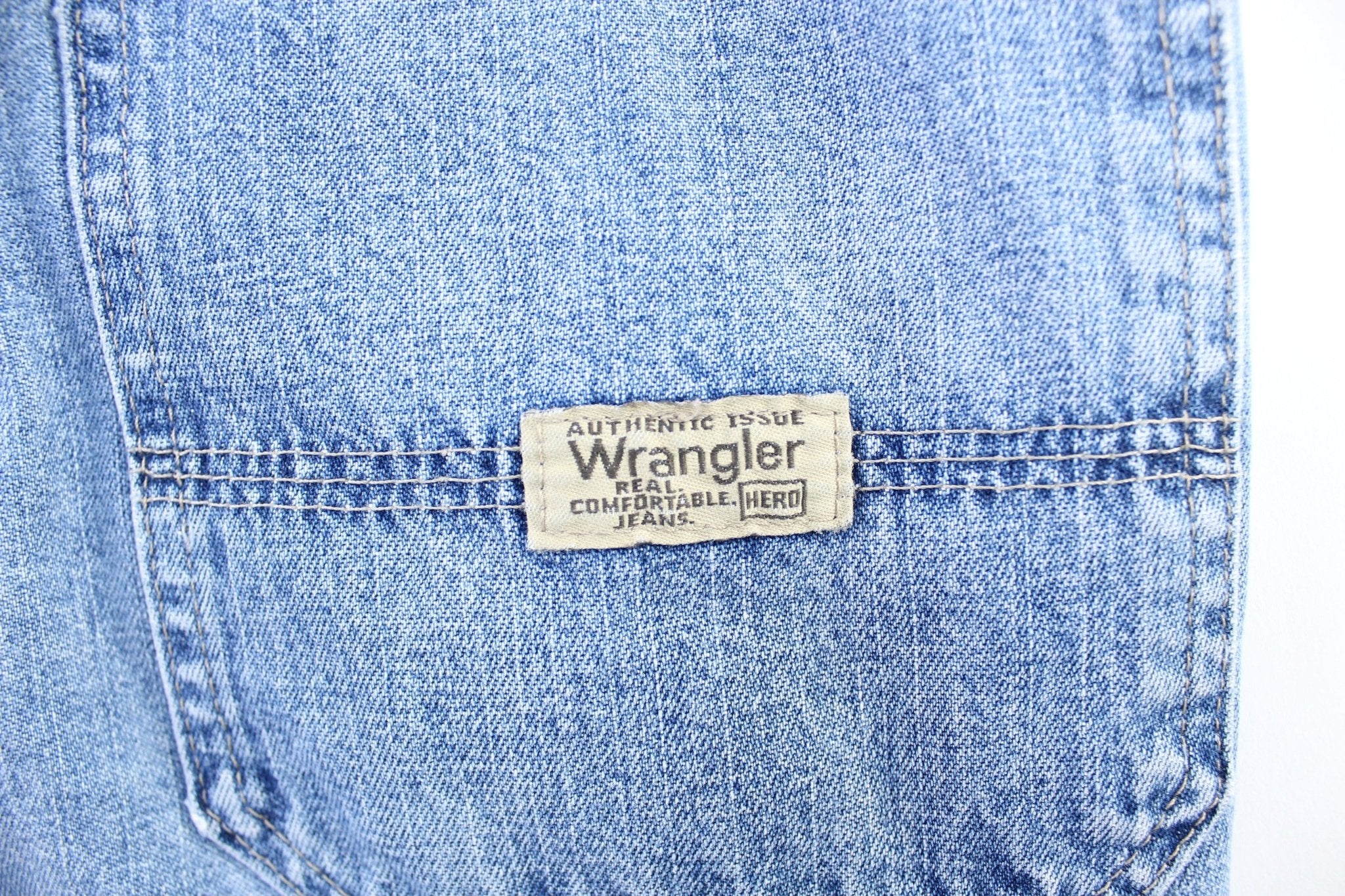 Wrangler Denim Carpenter Shorts - ThriftedThreads.com