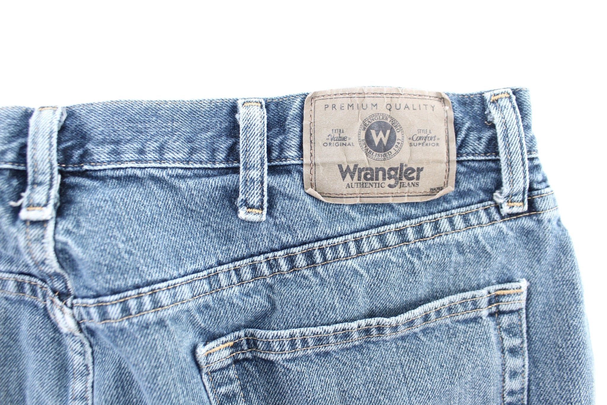 Wrangler Denim Shorts - ThriftedThreads.com