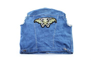 Wrangler Embroidered Denim Vest - Jackets - Thrifted Threads