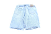 Wrangler Light Wash Denim Shorts - ThriftedThreads.com