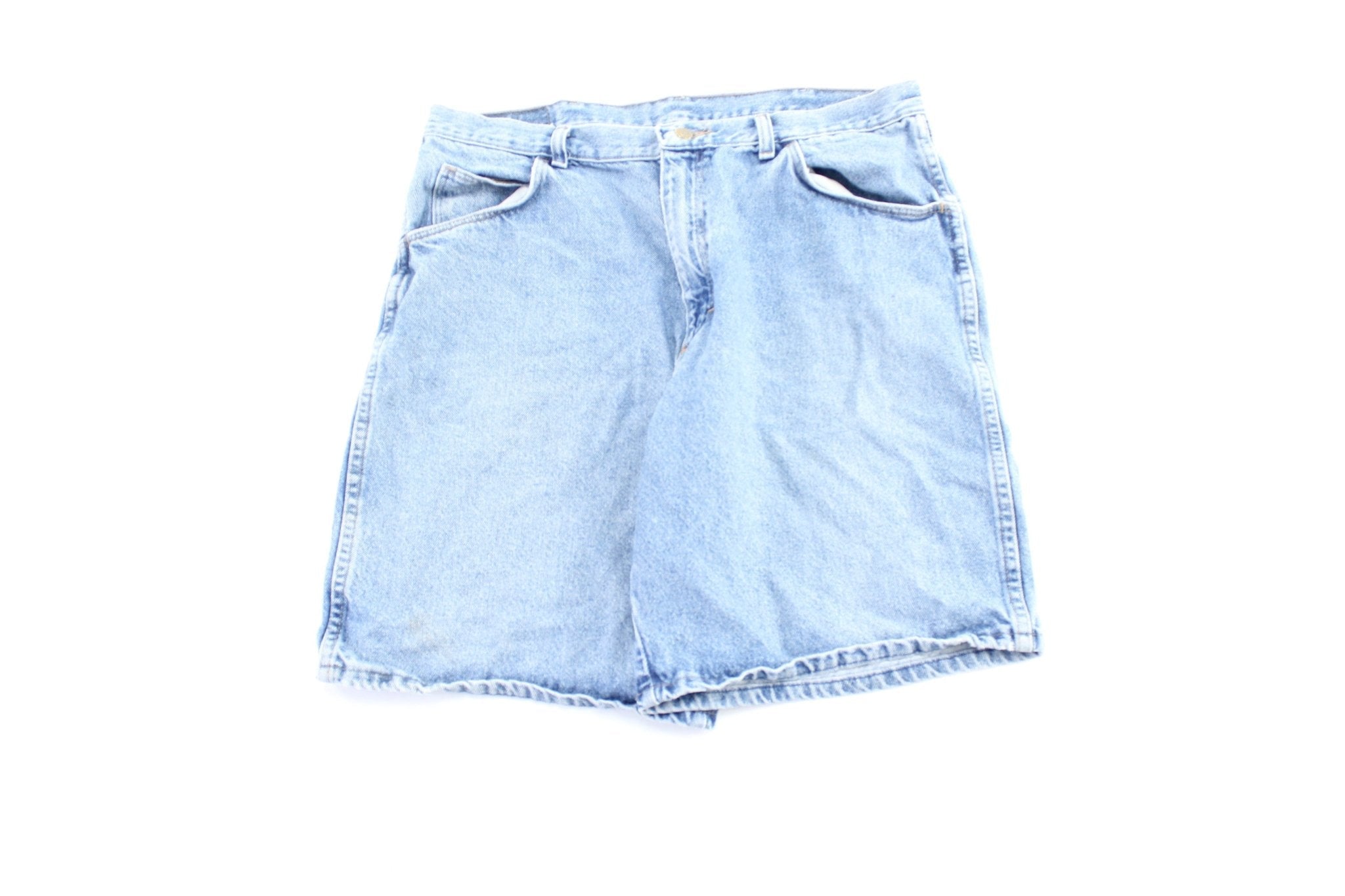 Wrangler Light Wash Denim Shorts - Pants/Shorts - Thrifted Threads