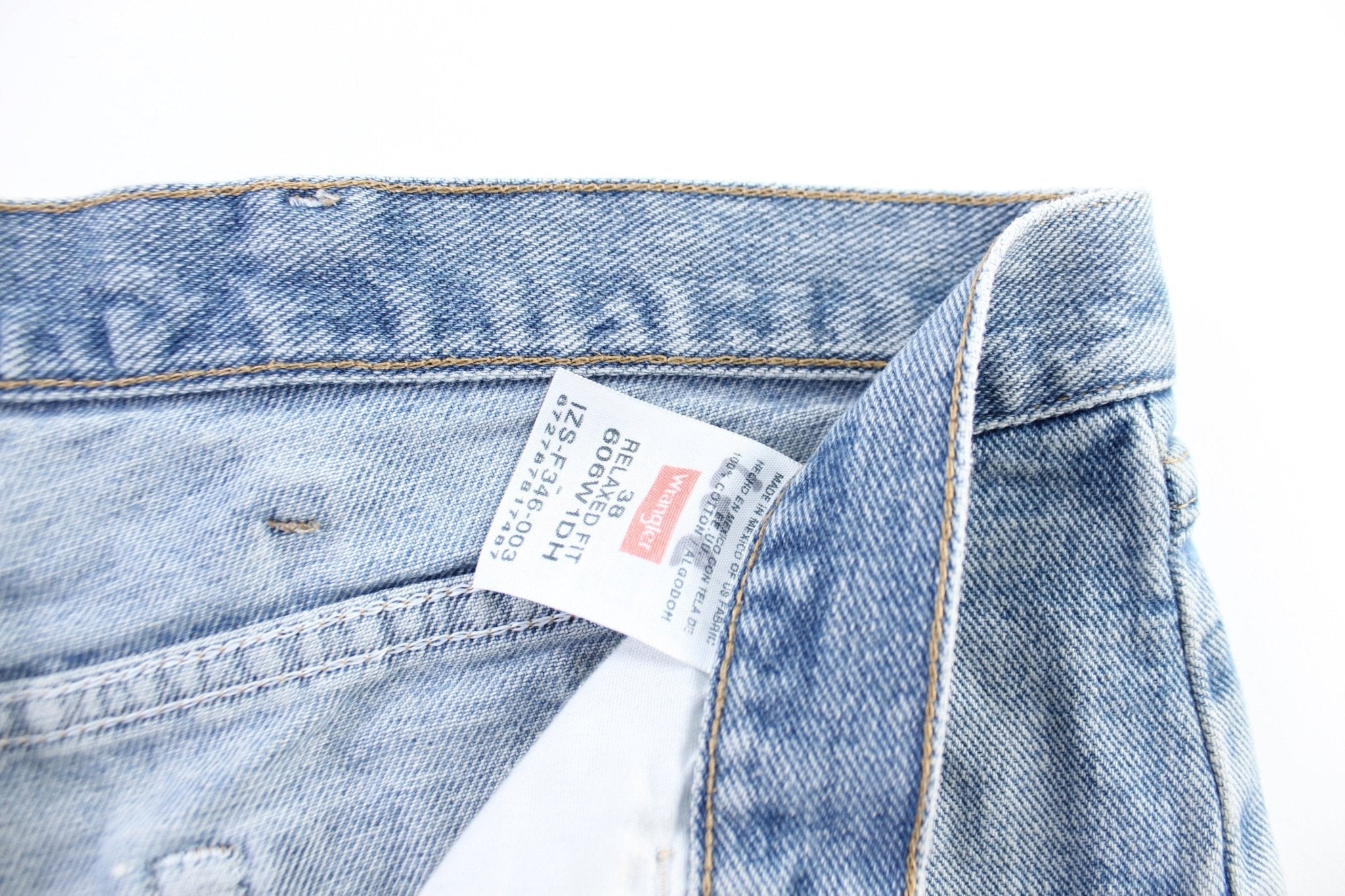 Wrangler Light Wash Denim Shorts - Pants/Shorts - Thrifted Threads