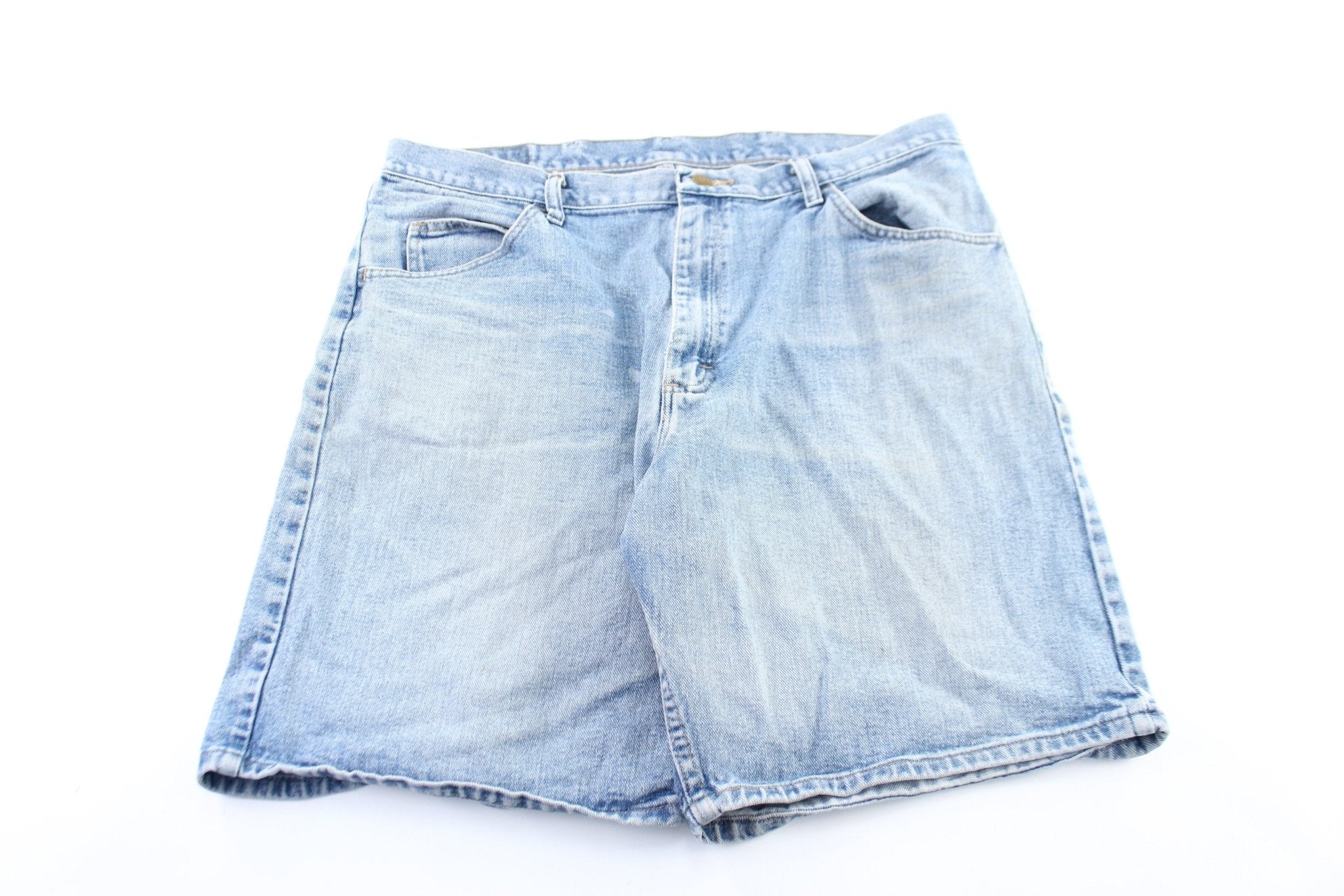 Wrangler Light Wash Denim Shorts - Pants/Shorts - Thrifted Threads