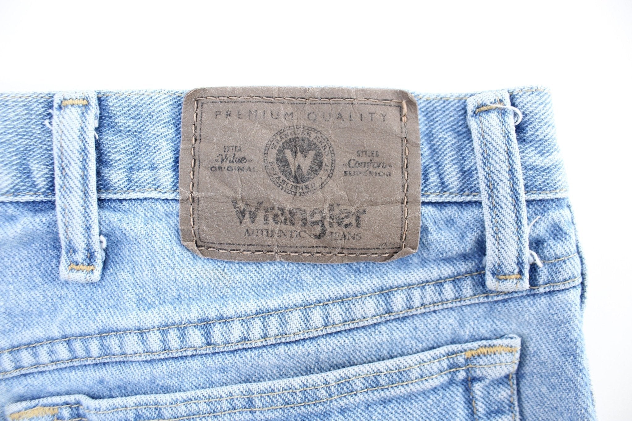 Wrangler Light Wash Denim Shorts - Pants/Shorts - Thrifted Threads