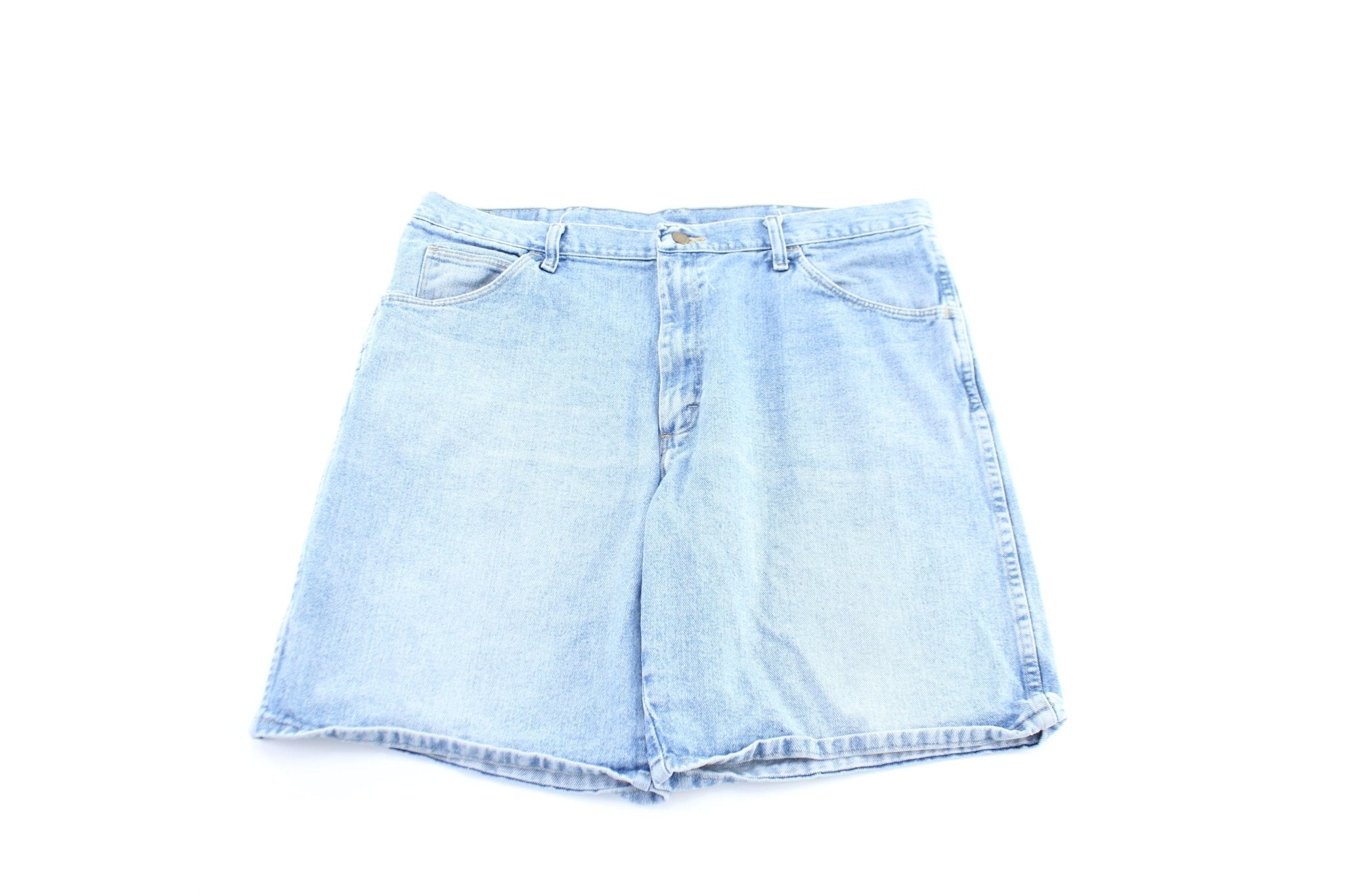 Wrangler Light Wash Denim Shorts - Pants/Shorts - Thrifted Threads