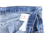 Wrangler Logo Patch Denim Carpenter Shorts - Pants/Shorts - Thrifted Threads