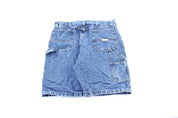 Wrangler Logo Patch Denim Carpenter Shorts - Pants/Shorts - Thrifted Threads
