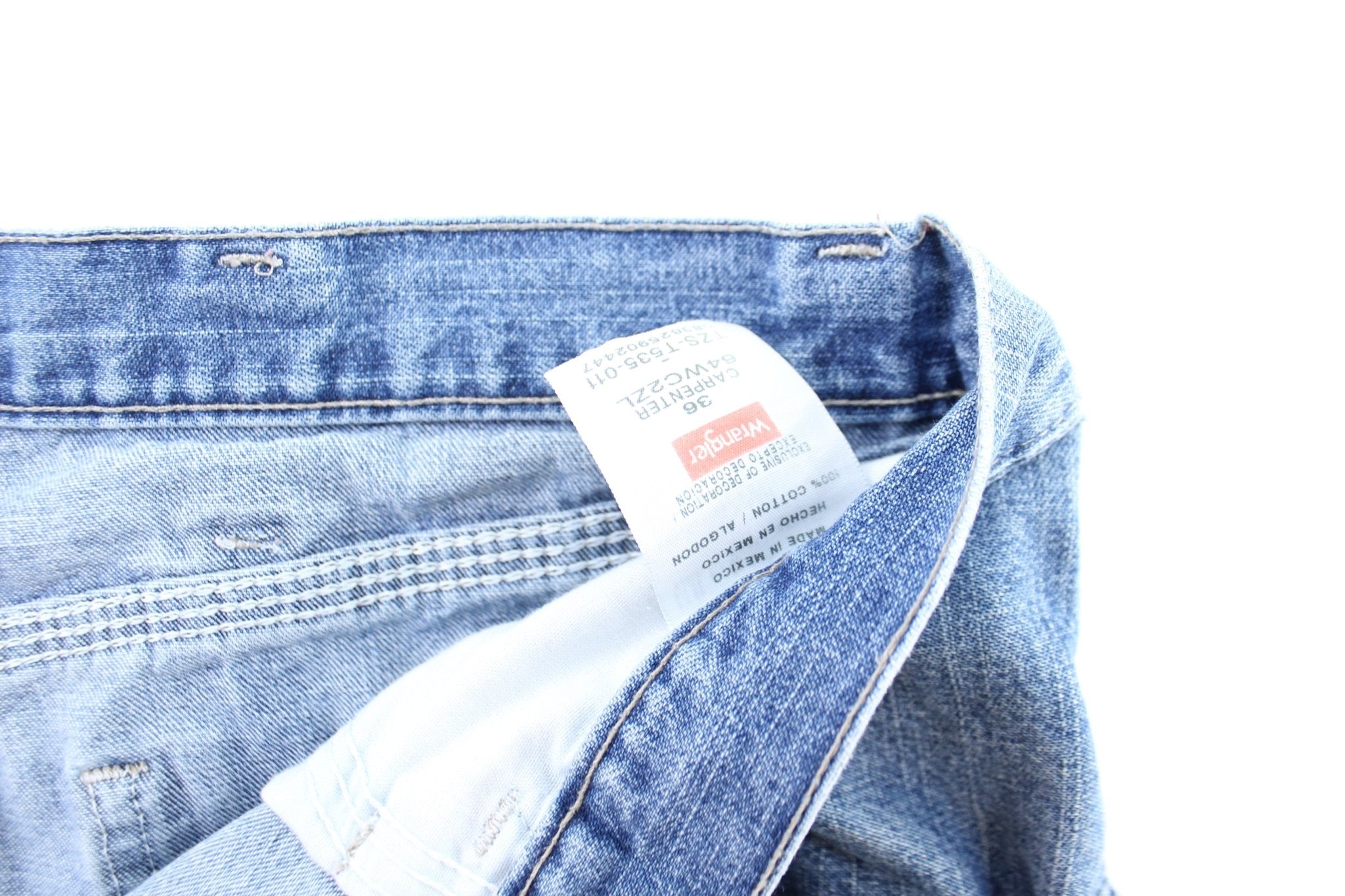 Wrangler Medium Wash Denim shorts - ThriftedThreads.com