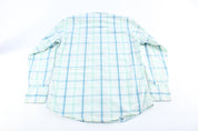 Wrangler Pearl Snap Plaid LS Button Down - ThriftedThreads.com