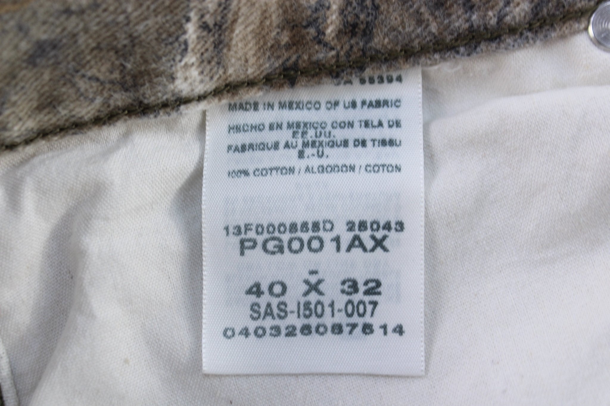 Wrangler Pro Gear Camo Pants - Pants - Thrifted Threads