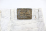 Wrangler White Denim Shorts - Pants/Shorts - Thrifted Threads