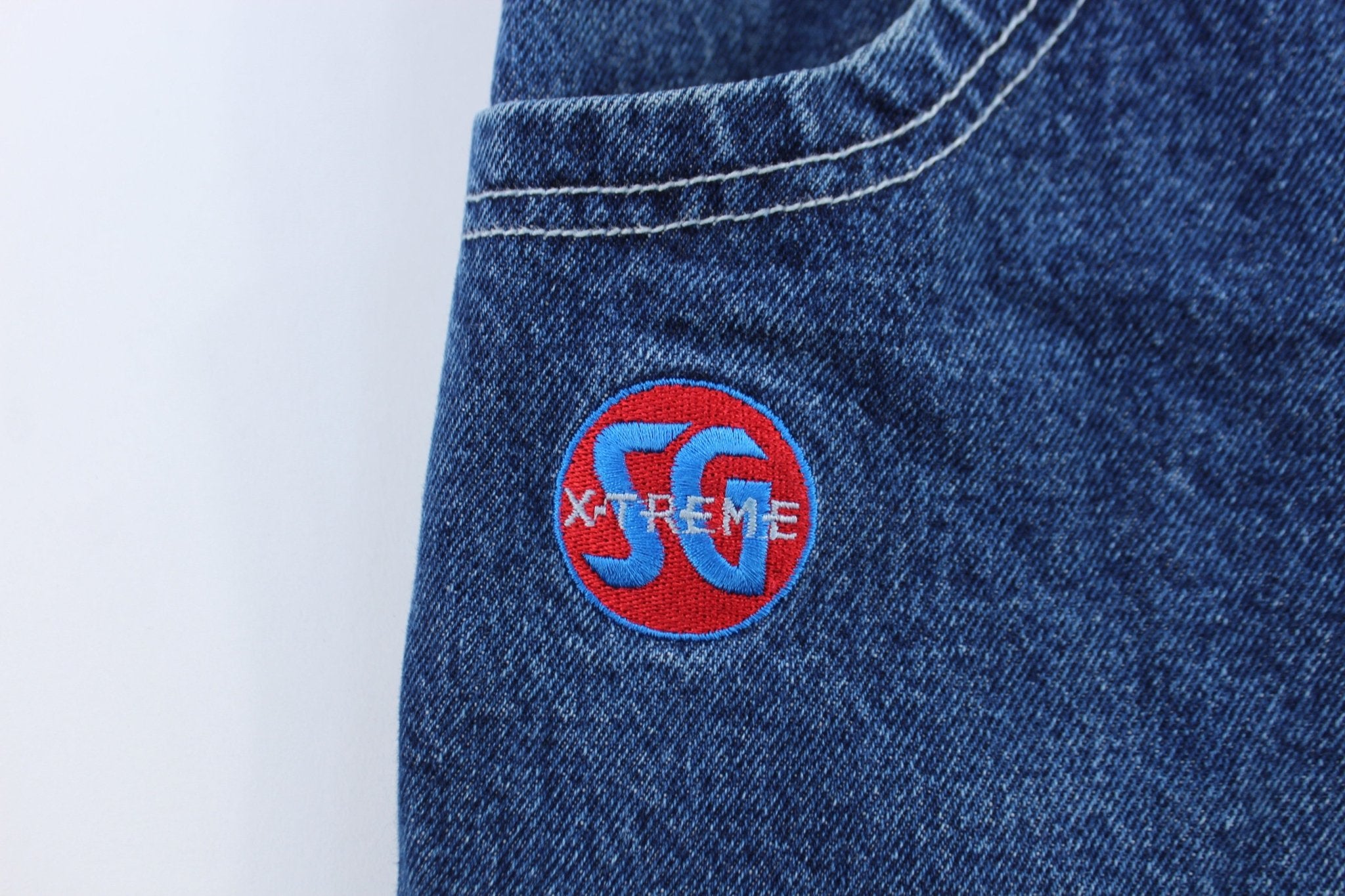 X - Treme SG Cargo Denim Jeans - ThriftedThreads.com