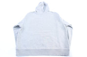 Y2K Adidas Embroidered Logo Grey & Black Striped Pullover Hoodie - Jackets - Thrifted Threads