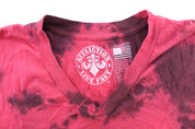 Y2K Affliction Live Fast Tie - Dye T-Shirt - ThriftedThreads.com