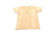 Y2K Affliction Seek & Destroy Orange T-Shirt - ThriftedThreads.com