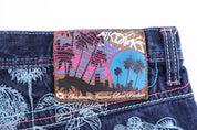 Y2K Akademiks Dark Wash Denim Shorts - Pants/Shorts - Thrifted Threads
