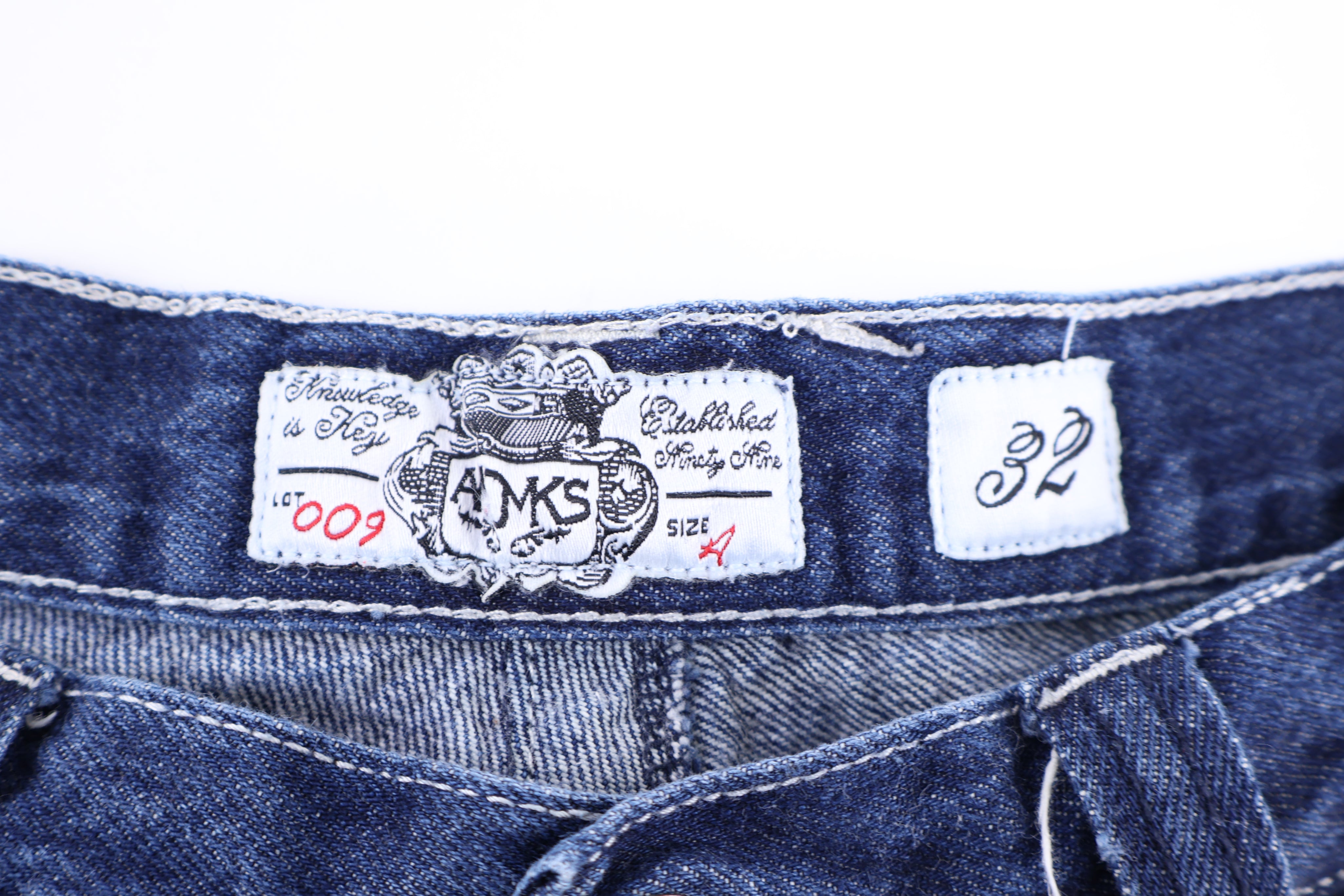 Y2K Akademiks Dark Wash Denim Shorts - Pants/Shorts - Thrifted Threads