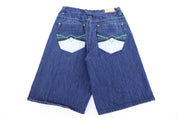 Y2K Akademiks Dark Wash Denim Shorts - Pants/Shorts - Thrifted Threads