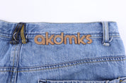 Y2K Akademiks Light Wash Denim Shorts - Pants/Shorts - Thrifted Threads