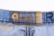 Y2K Akademiks Light Wash Denim Shorts - Pants/Shorts - Thrifted Threads