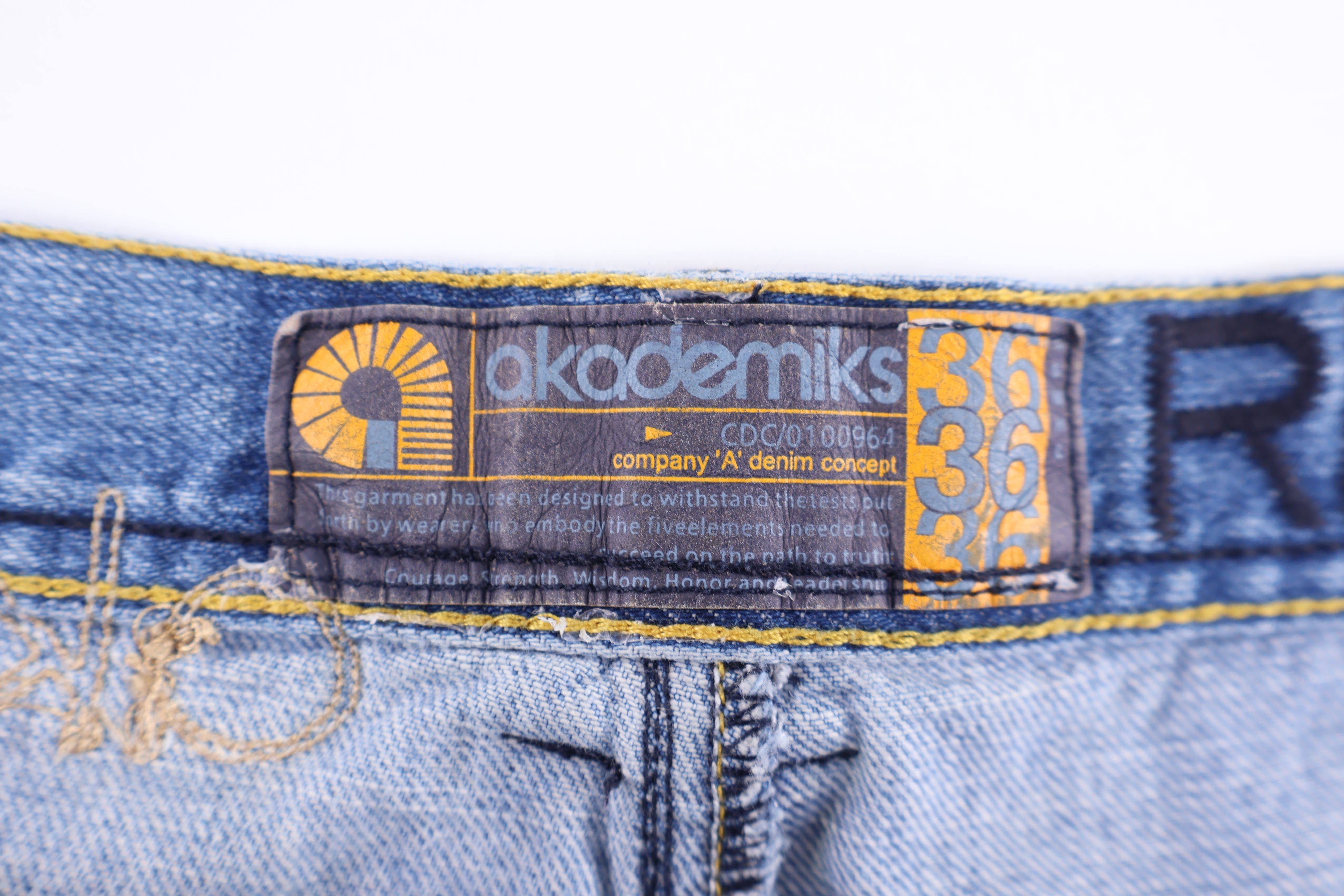 Y2K Akademiks Light Wash Denim Shorts - Pants/Shorts - Thrifted Threads