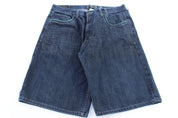Y2K AKDMKS Dark Wash Denim Shorts - Pants/Shorts - Thrifted Threads