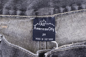 Y2K All American City Dark Wash Denim Shorts - Pants/Shorts - Thrifted Threads