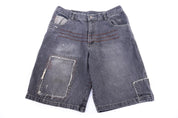 Y2K All American City Dark Wash Denim Shorts - Pants/Shorts - Thrifted Threads