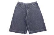 Y2K Anchor Blue Dark Wash Denim Shorts - Pants/Shorts - Thrifted Threads