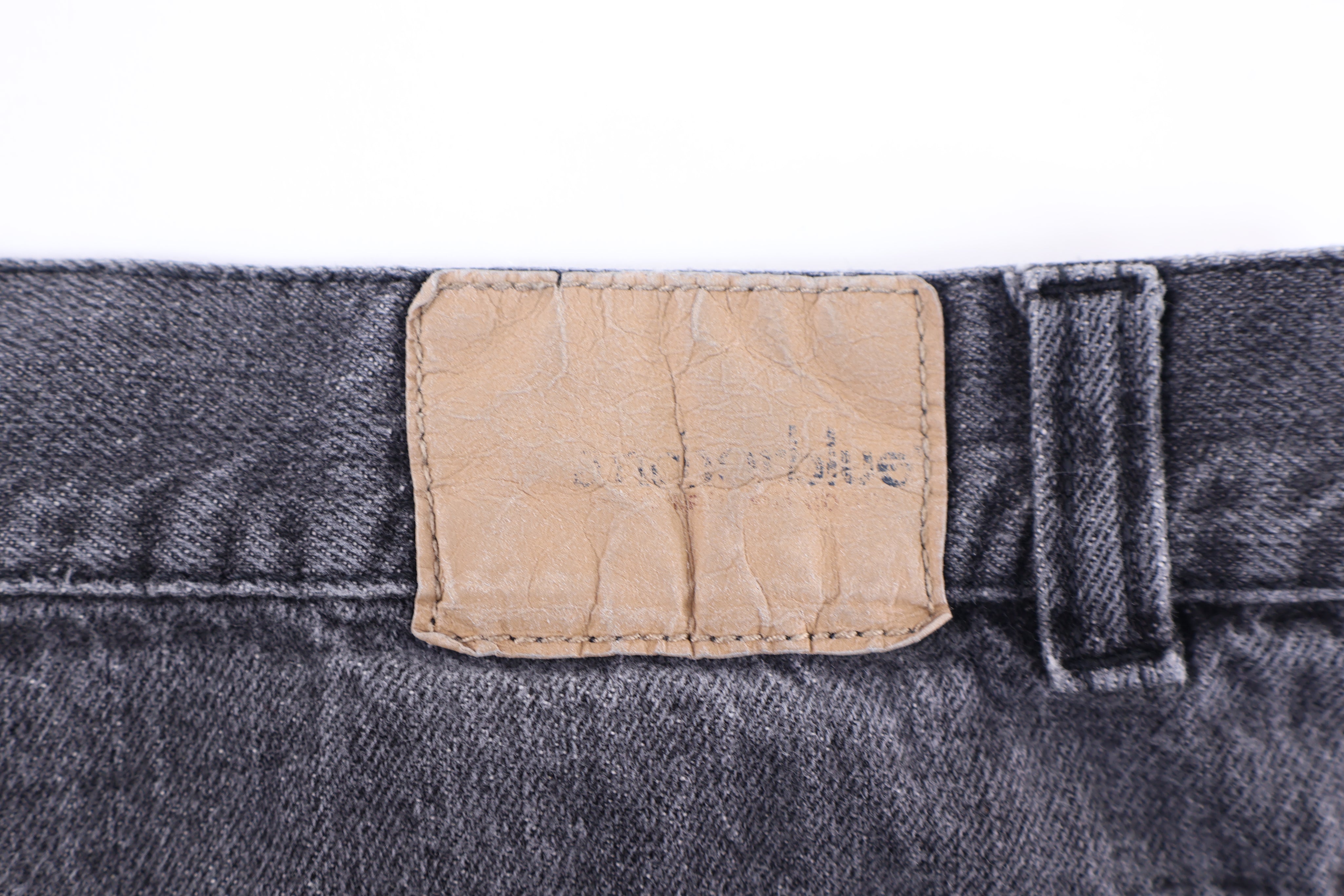 Y2K Anchor Blue Grey Denim Shorts - Pants/Shorts - Thrifted Threads