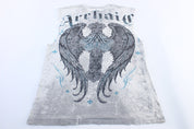 Y2K Archaic Affliction Graphic Tank Top - ThriftedThreads.com