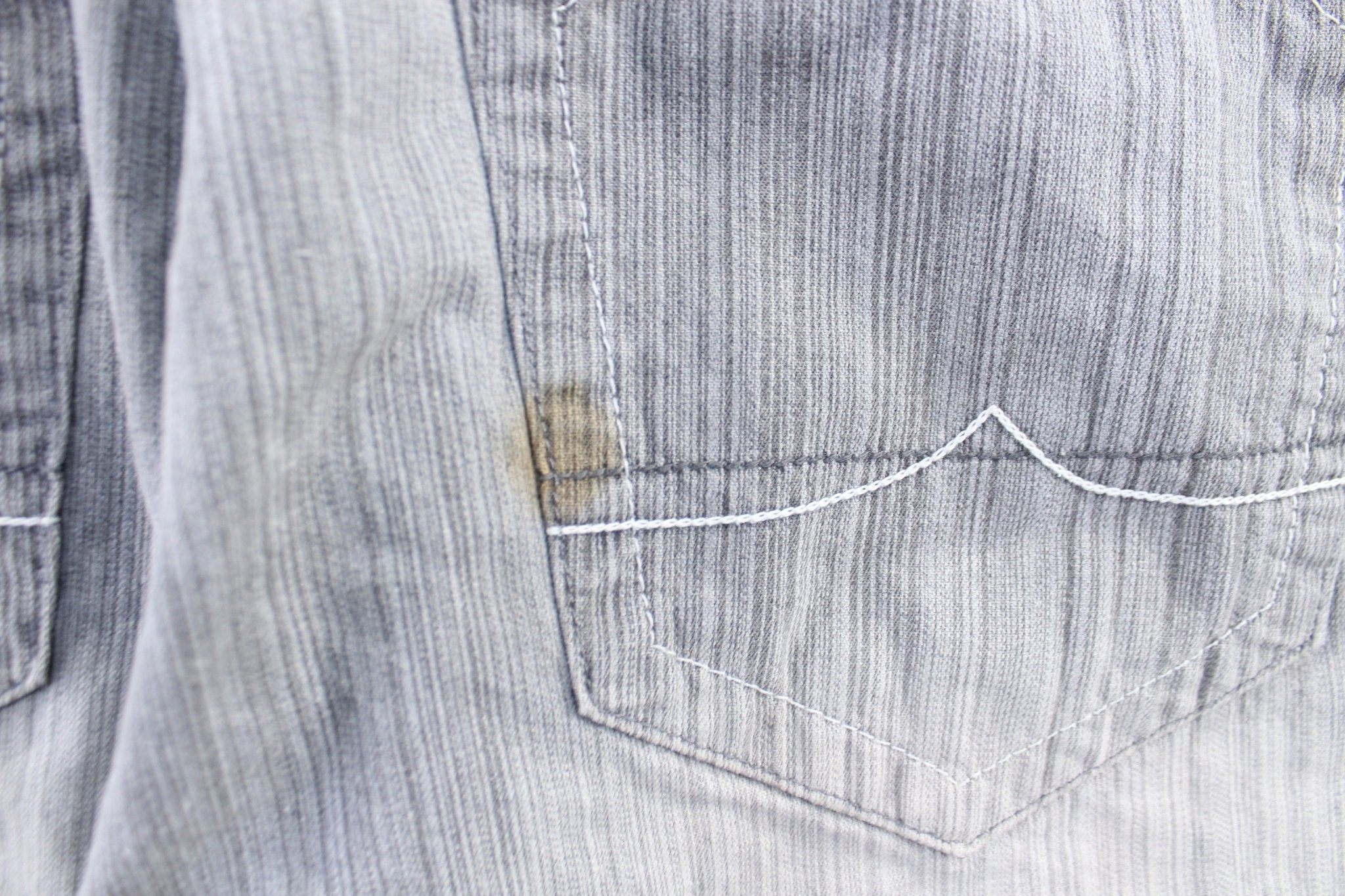 Y2K Avirex Grey Wash Denim Shorts - Pants/Shorts - Thrifted Threads