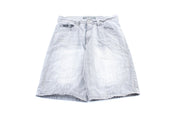 Y2K Avirex Grey Wash Denim Shorts - Pants/Shorts - Thrifted Threads